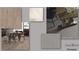 Interior design features flooring options and modern dining table at 2390 Edgar Park Pl # 102, Duluth, GA 30096