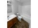 Bathroom features a vanity, toilet, and a tub/shower combination at 3782 Westchase Dr, Marietta, GA 30066