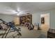 View of spacious basement features carpeting and recessed lighting at 180 Winecoff Dr, Fayetteville, GA 30214