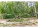 Idyllic landscaped garden featuring stone pathways and lush greenery throughout the property at 180 Winecoff Dr, Fayetteville, GA 30214