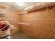 This walk-in closet has plenty of shelving and storage at 180 Winecoff Dr, Fayetteville, GA 30214