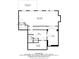 A detailed floor plan of the home's basement showcases the layout and dimensions of the living spaces at 315 Hunters Trce, Dallas, GA 30157