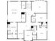 Detailed floor plan showcasing the layout of the upper level including the primary bedroom and other bedrooms at 405 Sora Dr, Stockbridge, GA 30281