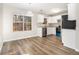 Modern kitchen featuring stainless steel appliances, granite counters, and ample storage space at 1534 Norman Xing, Atlanta, GA 30349