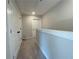 Upstairs hallway featuring neutral paint, closet and modern finishes at 229 Evergreen Trl # D, Cartersville, GA 30121