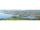 Breathtaking aerial view of Lake Allatoona showing the shoreline, inlets, and forested areas at 1209 Lakeside Overlook, Canton, GA 30114