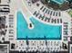 Aerial view of the luxurious condo pool with lounge chairs and a central fountain at 1080 Peachtree Ne St # 2108, Atlanta, GA 30309