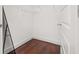 Empty walk-in closet with hardwood floors at 1080 Peachtree Ne St # 2108, Atlanta, GA 30309