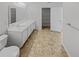 Bathroom with a vanity, a toilet, and a linen closet at 3972 Carlinswood Way, Stone Mountain, GA 30083