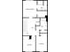 Upstairs floor plan showing bedrooms, bathrooms, laundry, and hall at 3972 Carlinswood Way, Stone Mountain, GA 30083