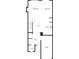 Downstairs floor plan includes living, dining, kitchen, garage, and foyer at 3972 Carlinswood Way, Stone Mountain, GA 30083