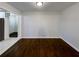 Dining room featuring hardwood floors at 1641 Pendley Dr, Austell, GA 30168