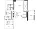 Second-story floor plan detailing layout and dimensions for bedrooms and bathrooms at 2709 Dennard, Conyers, GA 30013