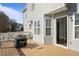 A spacious wooden deck, perfect for outdoor living and entertaining at 4085 Amberly Nw Grn, Kennesaw, GA 30144