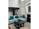 Comfortable living room with high ceilings and a decorative fireplace at 3008 Stockbridge Way, Dacula, GA 30019