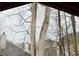 View of the landscape and houses from a covered deck at 3008 Stockbridge Way, Dacula, GA 30019