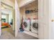 Laundry room with washer and dryer at 485 Lantern Wood Dr, Scottdale, GA 30079