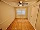 Bedroom featuring a ceiling fan and a window at 1905 Fort Valley Sw Dr, Atlanta, GA 30311