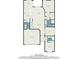 Detailed floor plan showcasing the layout of the home with labeled rooms and dimensions at 24 Aspen Way, Dallas, GA 30157