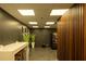 Modern common area featuring a bar counter, wood accents, and a vending machine at 620 Peachtree Ne St # 502, Atlanta, GA 30308