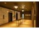 Elevator lobby featuring marble accents, decorative lighting, and elevator access at 620 Peachtree Ne St # 502, Atlanta, GA 30308