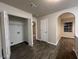 Convenient laundry room/area with washer and dryer hookups and storage at 4735 Jackam Ridge Ct, Lithonia, GA 30038