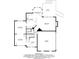 Detailed floor plan illustrating layout with kitchen, living room, and deck at 6435 Ivey Creek Cir, Cumming, GA 30040