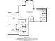 Detailed floor plan showcases the home's layout, including the recreation room, office, and storage spaces at 6435 Ivey Creek Cir, Cumming, GA 30040