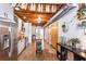 Bright kitchen featuring stainless steel appliances, a kitchen island, and an open layout leading to the outdoors at 1661 La France Ne St # 216, Atlanta, GA 30307