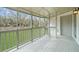 Back porch with view of fenced in backyard at 2923 Hall Se Dr, Smyrna, GA 30082