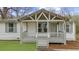 Detailed view of the inviting front porch, showcasing the home's architectural charm at 2923 Hall Se Dr, Smyrna, GA 30082