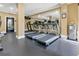 Fitness center featuring multiple treadmills for residents to maintain an active lifestyle at 1850 Cotillion Dr # 1008, Atlanta, GA 30338