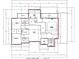 Second floor plan showing the bedrooms, bathrooms, sitting room, and balcony layout at 4234 Long Branch Ne Ct, Brookhaven, GA 30319
