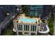 Rooftop pool and lounge area offer a luxurious escape with panoramic city views from the building at 1080 Peachtree Ne St # 2207, Atlanta, GA 30309