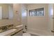 Bathroom featuring granite vanity countertop and shower-tub combination at 3517 Hyland Dr, Decatur, GA 30032
