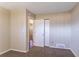 Bedroom with neutral walls, carpeted floor and closet at 3517 Hyland Dr, Decatur, GA 30032