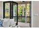 Inviting patio with views of the surrounding nature at 660 Timm Valley Ne Rd, Atlanta, GA 30305