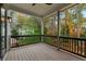 Serene covered patio overlooking the lush landscaping at 660 Timm Valley Ne Rd, Atlanta, GA 30305