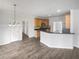 View of kitchen with stainless steel oven and microwave at 5132 Silhouette Sw Ln, Mableton, GA 30126