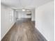 Empty living room with hardwood floor and open floorplan at 5132 Silhouette Sw Ln, Mableton, GA 30126