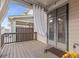 Inviting covered patio with elegant curtains providing privacy and shade at 3374 Grey St, Duluth, GA 30096