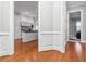 Spacious foyer with hardwood floors offering seamless transitions to other rooms at 2300 Peachford Rd # 1410, Atlanta, GA 30338