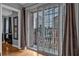 This condo features a balcony with city views and sliding glass doors for easy access at 199 14Th Ne St # 2010, Atlanta, GA 30309
