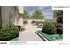 The club break-out area is a charming outdoor setting with comfortable seating and manicured landscaping at 199 14Th Ne St # 2010, Atlanta, GA 30309