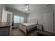 Bedroom features hardwood floors, a window and a closet at 4267 Klondike Rd, Lithonia, GA 30038