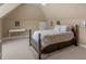 Bedroom featuring neutral carpeting and a pitched ceiling at 1258 Mcallistar Dr, Locust Grove, GA 30248