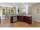 Modern kitchen with granite countertops and stainless steel appliances at 1258 Mcallistar Dr, Locust Grove, GA 30248