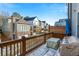 View from porch overlooking backyard with patio, and neighboring houses at 364 Concord St, Alpharetta, GA 30009