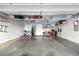 Clean garage with overhead storage and ample floor space at 364 Concord St, Alpharetta, GA 30009