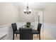 Cozy dining area with modern lighting and stylish decor at 2151 Zelda Ne Dr, Atlanta, GA 30345